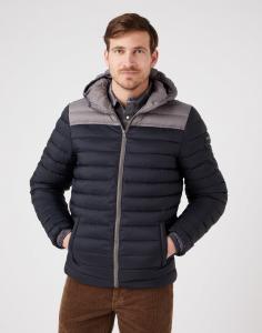 WRANGLER PUFFER JACKET MĘSKA KURTKA PRZEJŚCIOWA BLACK W4B1WA100 112319309