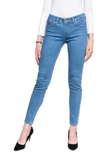 LEE SCARLETT SKINNY DAMSKIE SPODNIE JEANSOWE BRIGHT BLUE L526MANT