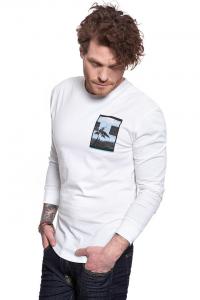 LEE LS GRAPHIC CREW BRIGHT WHITE L63DFELJ