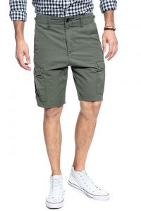 MĘSKIE SZORTY MATERIAŁOWE LEE FATIGUE SHORTS KHAKI L73BCJ14 112120331