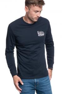 MĘSKA KOSZULKA LONGSLEVE LEE LS 70S LOGO TEE SKY CAPTAIN L62OFQHY 112114758