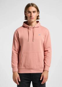 LEE MĘSKA BLUZA Z KAPTUREM LEE PLAIN HOODIE SEPIA 112363883