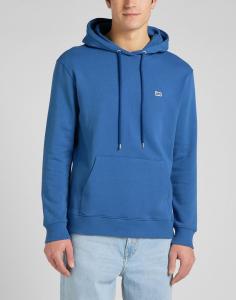 LEE PLAIN HOODIE MĘSKA BLUZA Z KAPTUREM BLUE UNION L80YSPUF 112145595