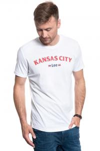 LEE KANSAS TEE BRIGHT WHITE L63AFQLJ