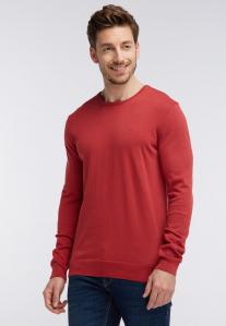 MUSTANG EMIL C BASIC JUMPER MĘSKI SWETER DENIM RED 1005879 7146