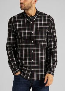 LEE BUTTON DOWN BLACK L880RN01