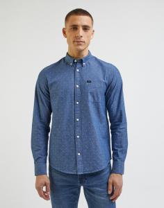 LEE MĘSKA KOSZULA LEE BUTTON DOWN NAVY 112341756