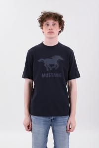 Męski T-shirt MUSTANG Alex C Print Outer Space 1012648 5330