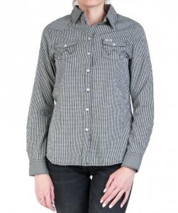 WRANGLER LS WESTERN SHIRT DAMSKA KOSZULA W KRATĘ OFF WHITE W5Z04M737 112130354