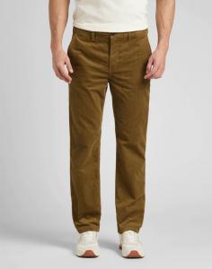 LEE REGULAR CHINO MĘSKIE SPODNIE MATERIAŁOWE MATERIAŁ TUMBLEWEED L71FQEDH 112321616