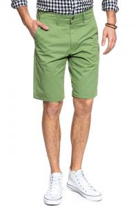 SPODENKI MĘSKIE WRANGLER CHINO SHORT JADE GREEN W14AKM33H 112126562