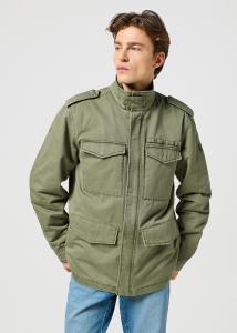 WRANGLER MĘSKA KURTKA ZIMOWA FIELD JACKET DUSTY OLIVE GREEN 112357273 W4F1013993