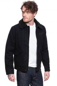 KURTKA OCIEPLANA LEE 191J WOOL JACKET BLACK L86FLB01 112122652