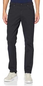 WRANGLER TEXAS SLIM MĘSKIE SPODNIE MATERIAŁOWE MATERIAŁ BLACK W12SW5100 112126525