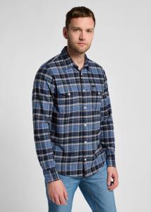 LEE MĘSKA KOSZULA LEE REGULAR SHIRT NAVY 112355697