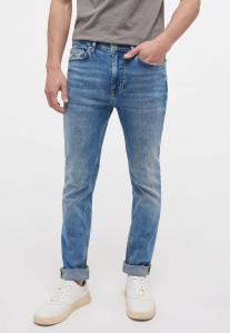 MUSTANG Frisco Skinny Męskie Spodnie Jeansowe Denim Blue 1014243 5000 403