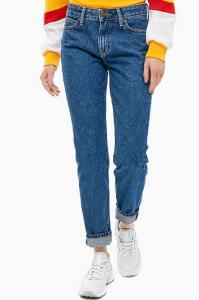 LEE ELLY SLIM DAMSKIE SPODNIE JEANSOWE JEANSY STRAIGHT BLUE L30XGAPT