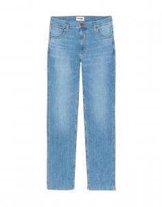WRANGLER GREENSBORO MĘSKIE SPODNIE JEANSOWE JEANSY DŻINSY LIME LIGHT 112339304 W15Q007144
