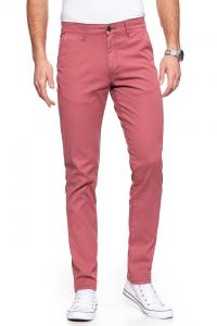 WRANGLER SPODNIE MĘSKIE CHINO BRICK RED W16LHE68G