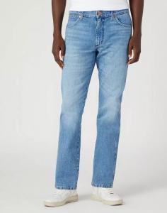 WRANGLER GREENSBORO MĘSKIE SPODNIE JEANSOWE JEANSY BLUE BILL W15QEH40O