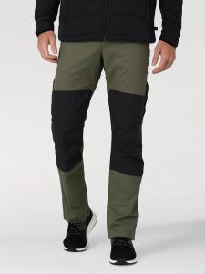 WRANGLER ATG REINFORCED SOFTSHELL PANT MĘSKIE SPODNIE MATERIAŁOWE DUSTY OLIVE WC3TAWX45 112324341