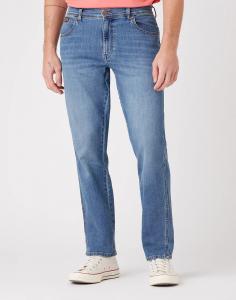WRANGLER TEXAS MĘSKIE SPODNIE JEANSOWE DUSKY CLOUD W121YJ38R 112145780