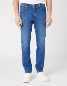 WRANGLER TEXAS SLIM MĘSKIE SPODNIE JEANSOWE PISCES W12SLD369