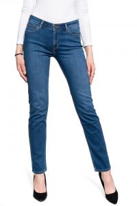 DAMSKIE SPODIE JEANSOWE LEE MARION STRAIGHT MID WORN IN RAY L301NOWH 112105868