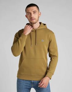 LEE PLAIN HOODIE MĘSKA BLUZA KLASYCZNA LOGO KAPTUR AMMONITE L80YRY85 112321576