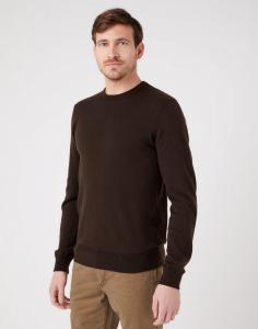 WRANGLER CREWNECK KNIT MĘSKI SWETER KLASYCZNY DELICIOSO W8A02PH38