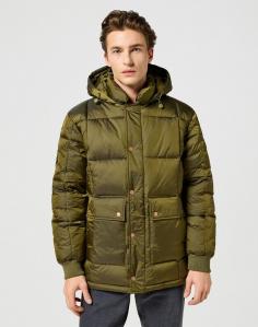 WRANGLER MĘSKA KURTKA ZIMOWA PARKA JACKET IVY GREEN 112357395