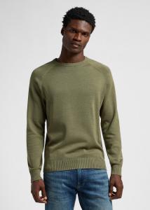 LEE MĘSKI SWETER CLEAN RAGLAN SWEATER MERCANTILE GREEN 112355673