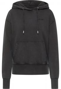 Damska bluza z kapturem MUSTANG Margo Jet Black 1015471 4188