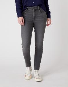 SPODNIE DAMSKIE WRANGLER SKINNY TROUSER ON A BREAK W28KMA14J