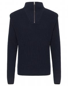 LEE HALF ZIP KNIT SKY MĘSKI SWETER ELEGANCKI CIEPŁY SKY BLUE 112341694