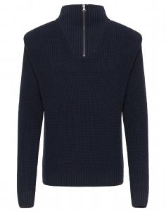 LEE HALF ZIP KNIT SKY MĘSKI SWETER ELEGANCKI CIEPŁY SKY BLUE 112341694 L83Y016371