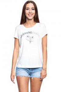 MUSTANG T SHIRT DAMSKI Alina C Print Cloud Dancer 1008934 2020