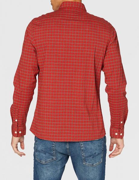 LEE SLIM BUTTON DOWN MĘSKA KOSZULA RED OCHRE L66XRQOE