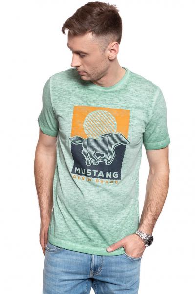 MUSTANG T SHIRT Alex C Print 1009524 6398