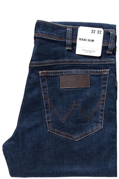 WRANGLER TEXAS SLIM MĘSKIE SPODNIE JEANSOWE CROSS GAME W12S8311U