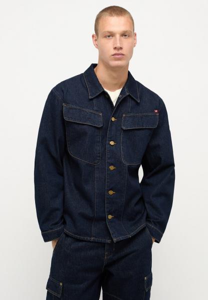 MUSTANG Prisoner Shirt MĘSKA KURTKA JEANSOWA Denim Blue 1014617 5000 940