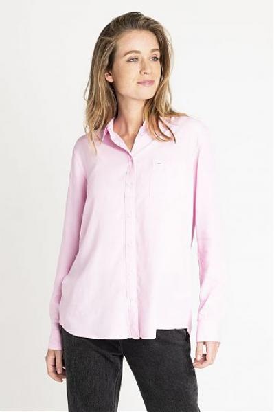 LEE ONE POCKET SHIRT DAMSKA KOSZULA MATERIAŁOWA FROST PINK L46BPOMC