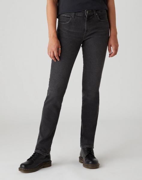 SPODNIE DAMSKIE WRANGLER SLIM BLACK BEAUTY W28LMA95F 112128418