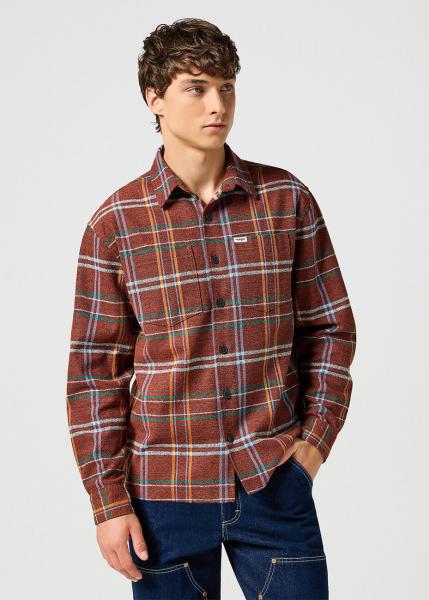 LEE MĘSKA KOSZULA NON FRAYED PLAID SHIRT PICANTE 112357344