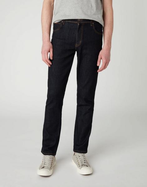WRANGLER TEXAS MĘSKIE SPODNIE JEANSOWE SLIM DARK RINSE W12SP690A 112126514