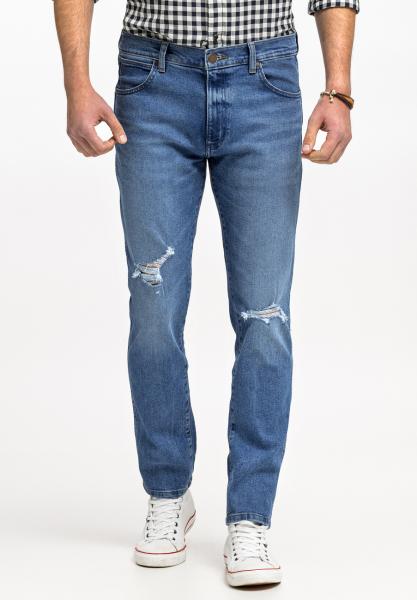 WRANGLER LARSTON MĘSKIE SPODNIE JEANSOWE JEANSY DŻINSY TROPIC THUNDER W18SYLY87