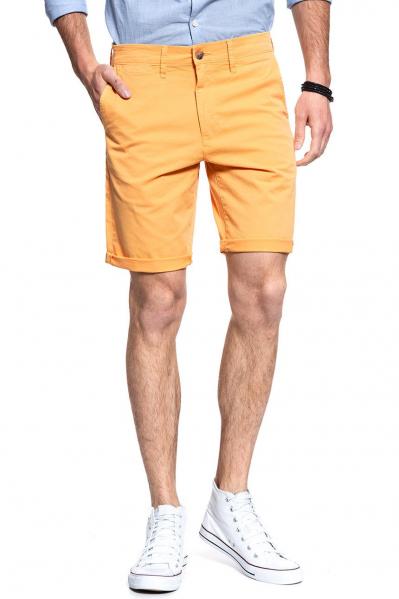 SPODENKI MĘSKIE WRANGLER CHINO SHORT AMBER YELLOW W14AMM15V