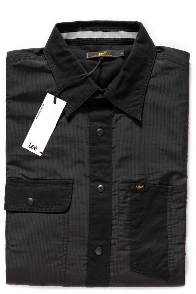 KOSZULA LEE TECHNICAL WHIZZIT SHIRT BLACK L68FUX01 112117107