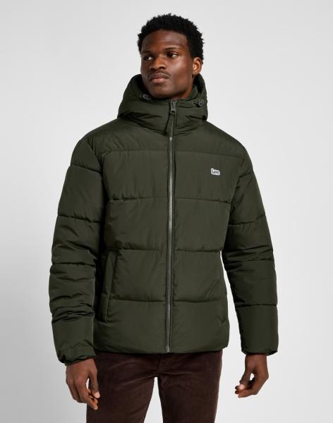 MĘSKA KURTKA PUCHOWA LEE PUFFER JACKET OLIVE NIGHT 112355678