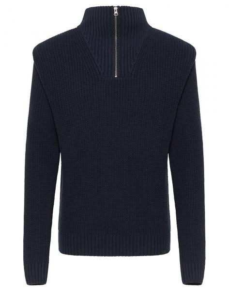 LEE HALF ZIP KNIT SKY MĘSKI SWETER ELEGANCKI CIEPŁY SKY BLUE 112341694